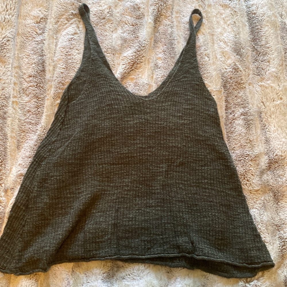 Gray American Eagle tank